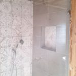 Shower tiling and fittings
