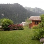 Luxury skiing chalet in Chatel France in the summer