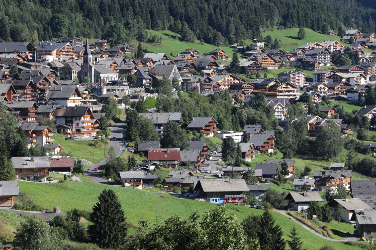 holidays in the french alps in Châtel