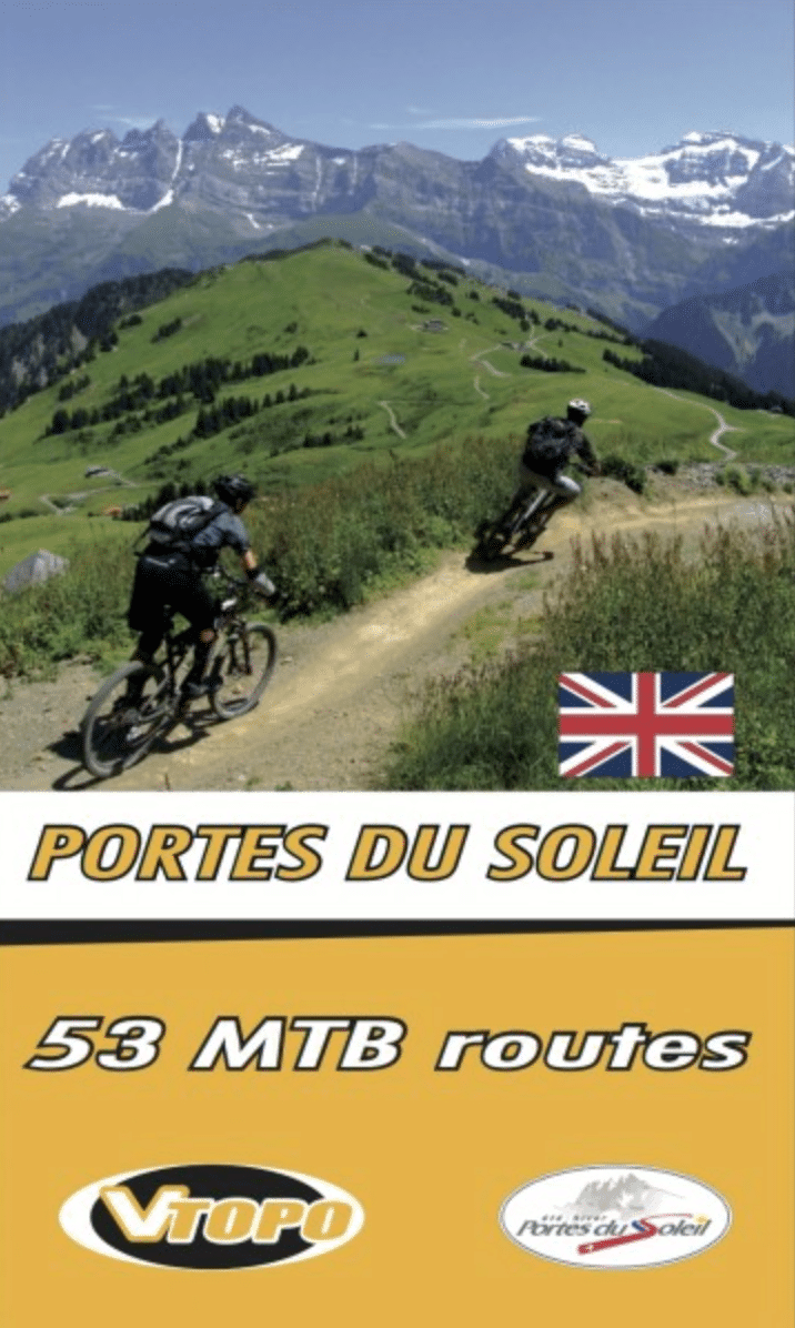 VTOPO Mountain Bike Guide to the Portes du Soleil