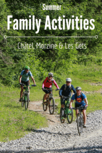 Summer Family Activities in Châtel, Morzine and Les Gets - picture of mountainbikers
