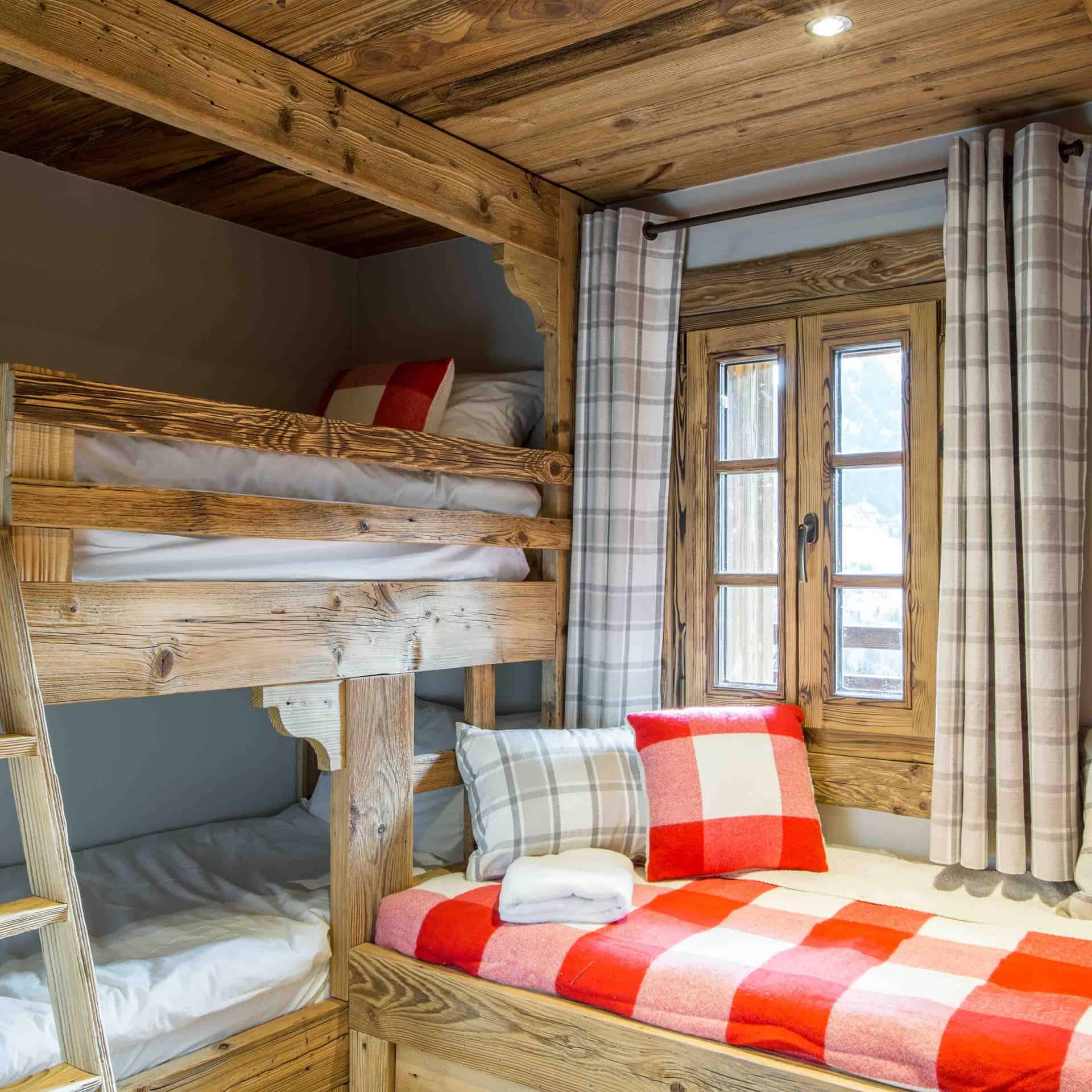 bunk bedroom at La Grange au Merle