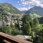 view over chatel from la grange au merle by clarian chalets